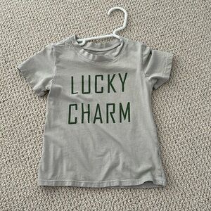 Lucky charm 18 months tee